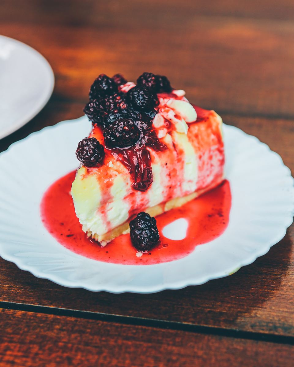 Cheesecake de frutos rojos de ChirinBakery